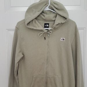 The North Face Sage Green Size Small  Full-Zip Hoodie